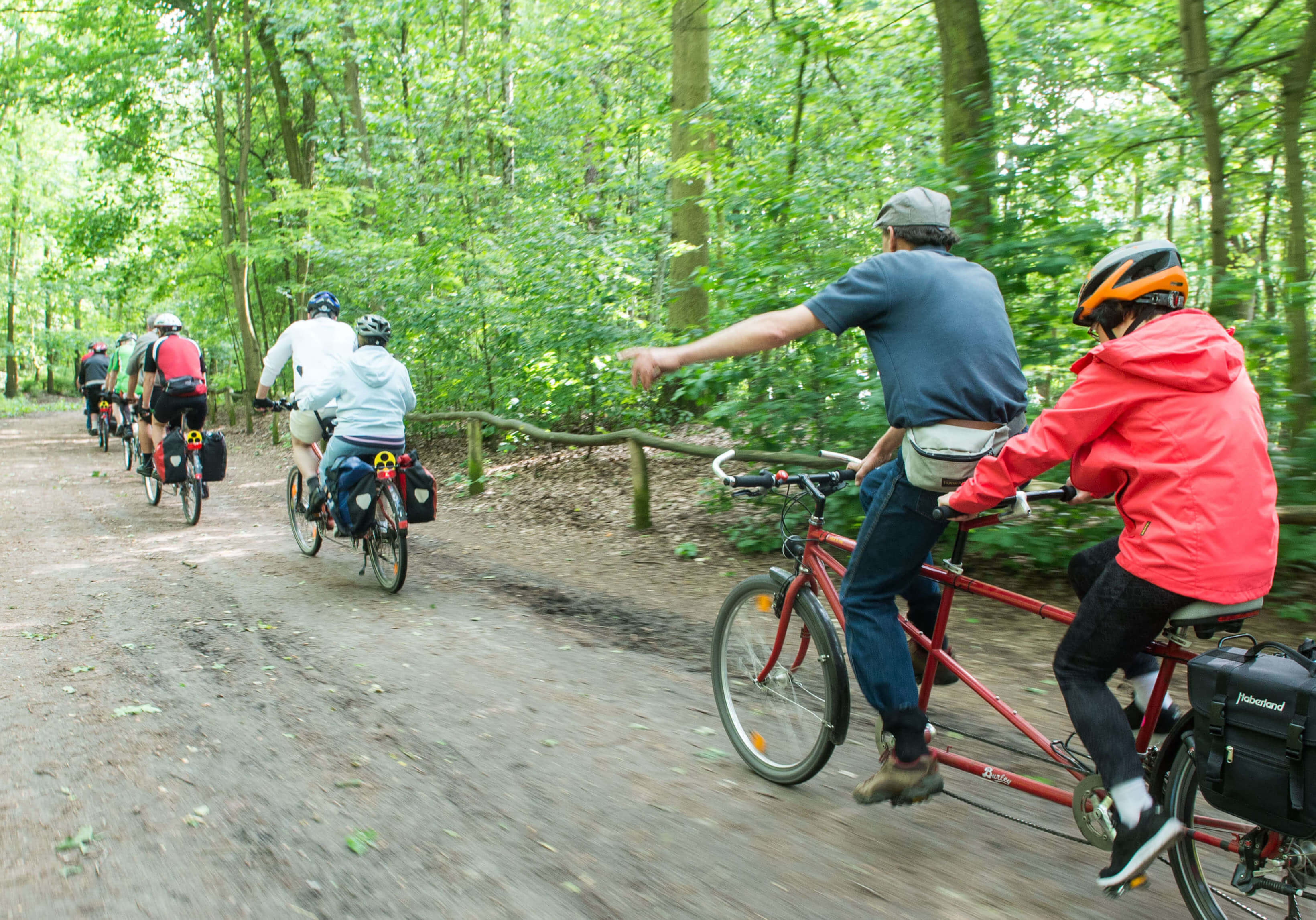 Tandem huren in Den Haag Nationaal Park Hollandse Duinen